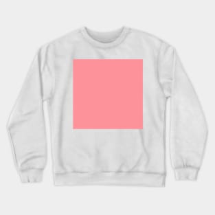 salmon pink Crewneck Sweatshirt